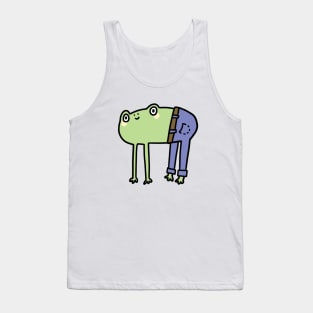 Frog with jeans Tank Top